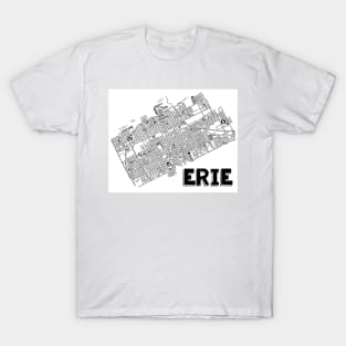 Erie Pennsylvania Map T-Shirt